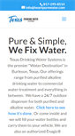 Mobile Screenshot of iwantpurewater.com